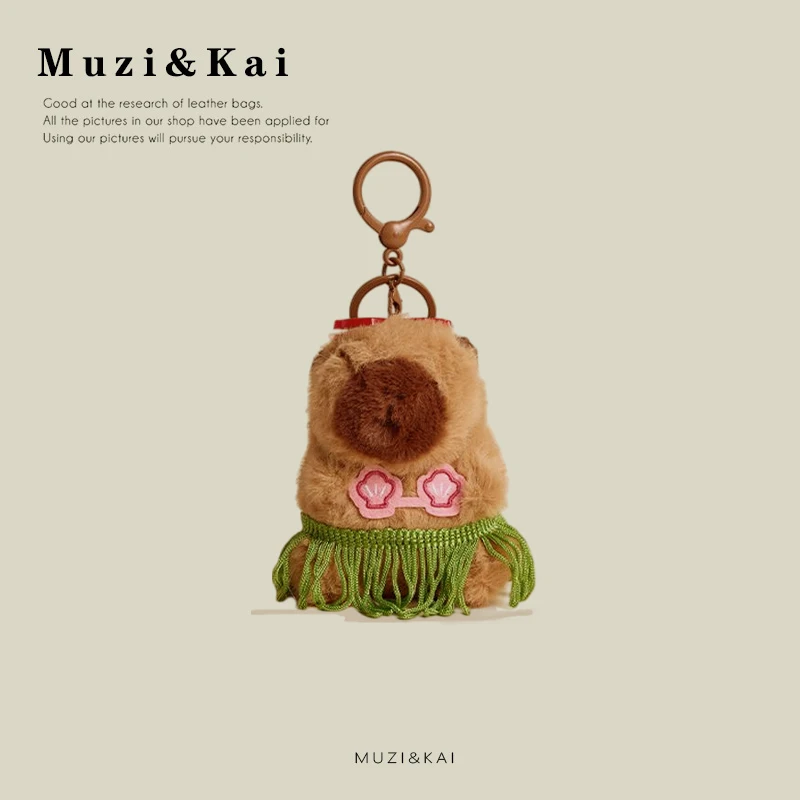 

【Spend $40 or more and get $5 off】Muzikai Pendant Cartoon Plush Doll Keychain Bag Accessories Birthday Gift Couple Gift