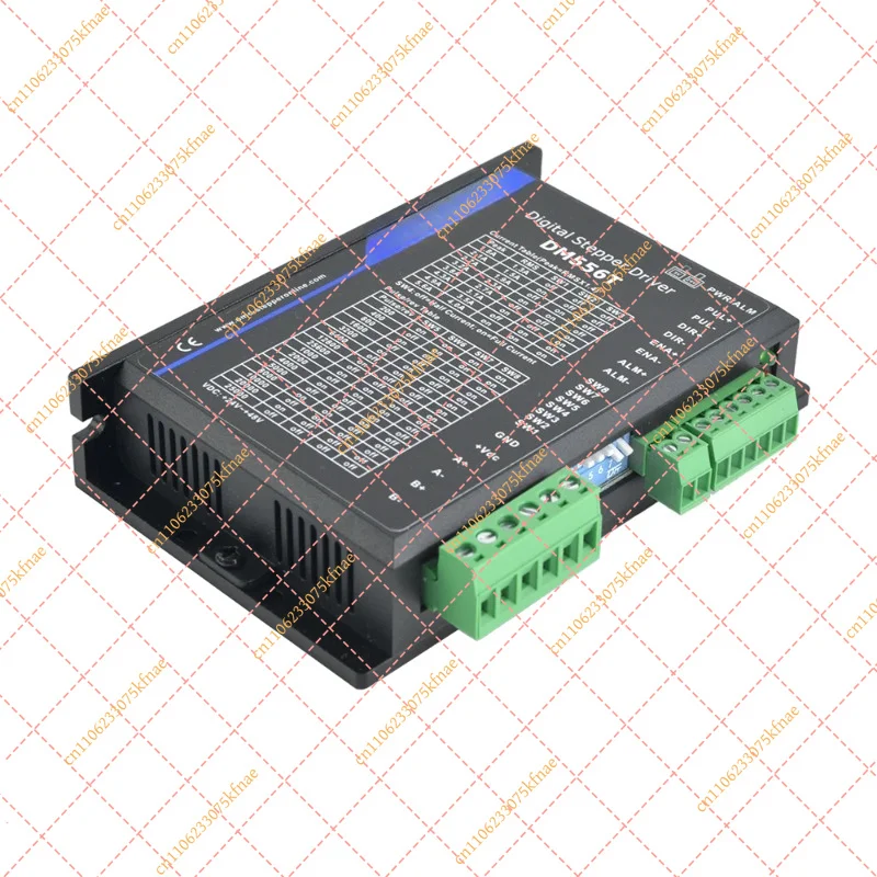 for STEPPERONLINE DM556T Digital Stepper Motor Driver 20-50VDC 1.8-5.6A Controller for Nema17/23/24/34 CNC Motor