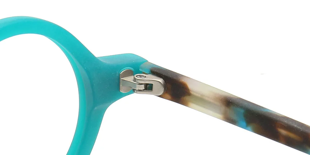HONKAN Kleine Acetat-Brillenfassung Vintage Runde Handgefertigte Vollrand-Brillengestelle für Herren und Damen Kurzsichtigkeit Lesebrille – Detail 31