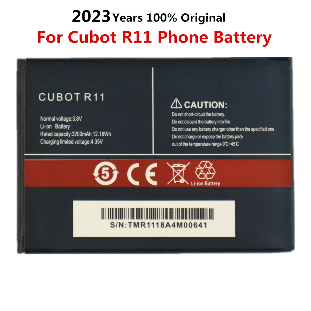 

2023 New Hight Quality Original R11 3200mAh Battery For Cubot R11 Mobile Phone Battery Genuine Replacement Batteries Batteria