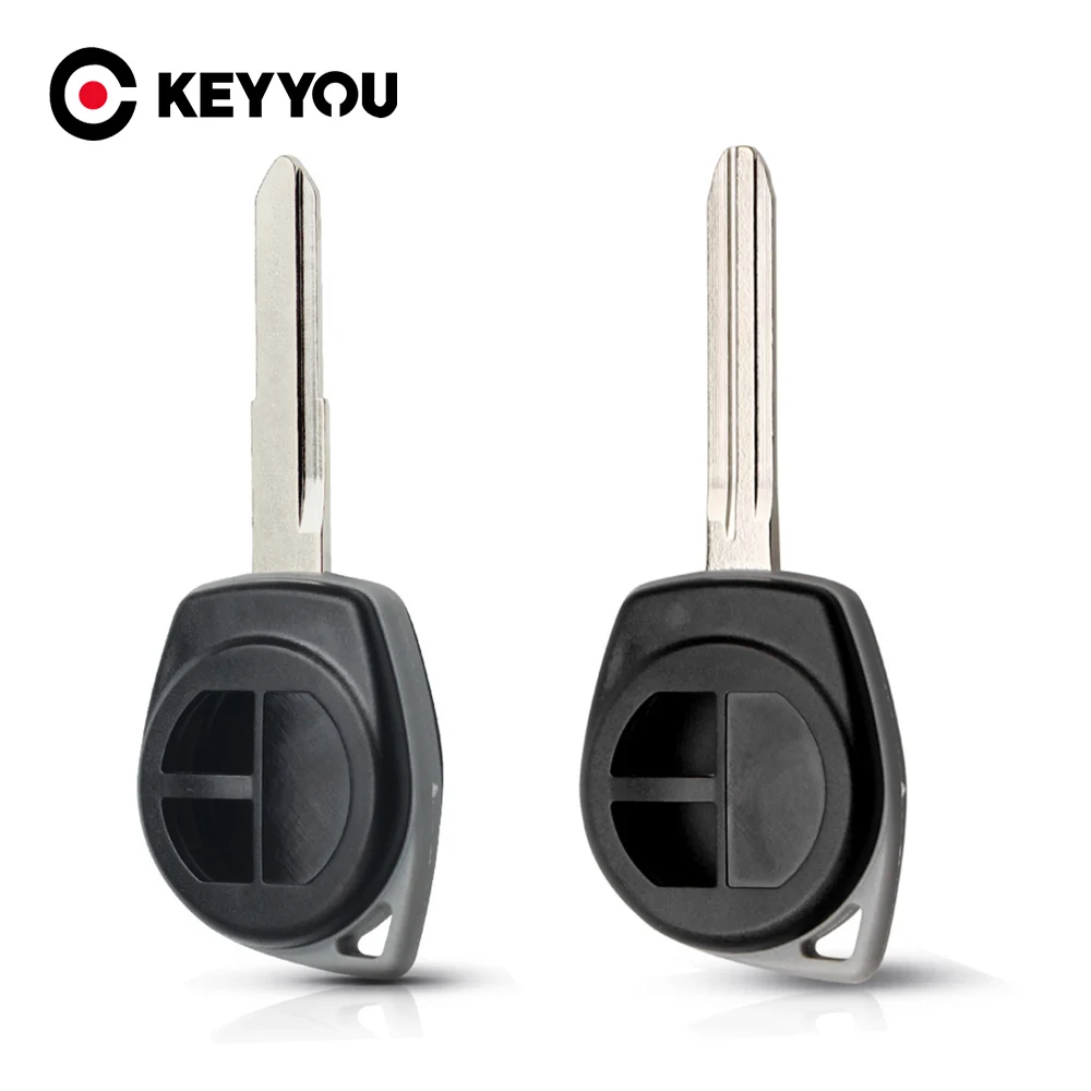 

KEYYOU 2 Buttons Replacement Remote Car Key Shell Case For Suzuki Grand Vitara SX4 SWIFT HU133R/TOY43/SZ11R Blade
