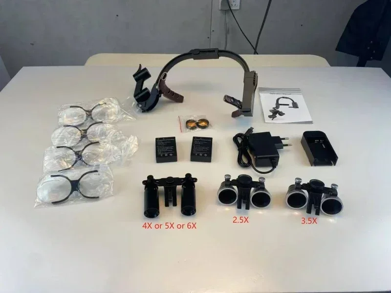 

Набор стоматологических луп для стоматологов