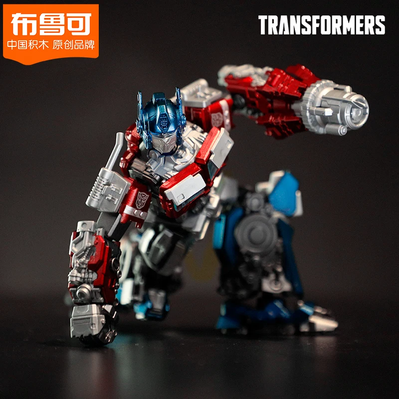 Blokees Transformers Movie One Peripherals Optimus Prime Bumblebee Arcee Nemesis Prime Model Doll Action Figure Birthday Gift