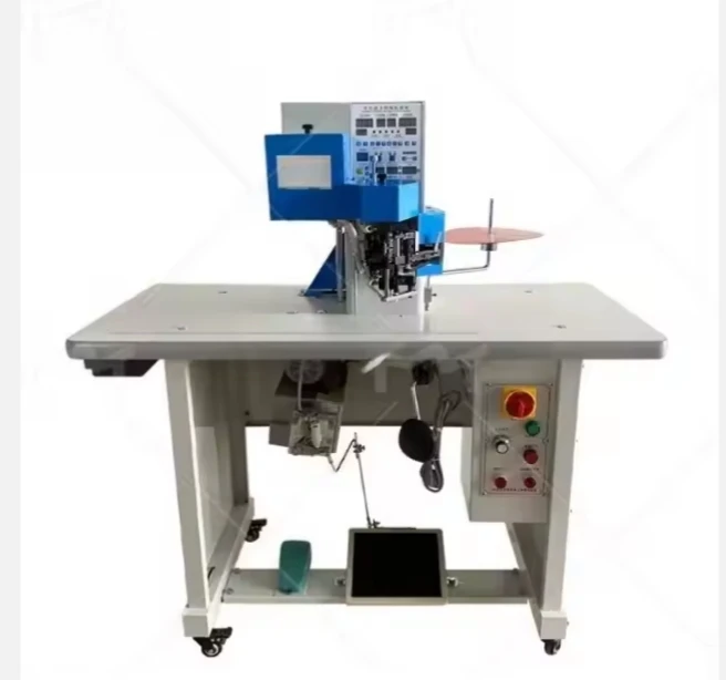 Microcomputer-Controlled Semi-Automatic Leather Bag Zipper Machine Zipper Sealing Equipment Motor Essential for Leather