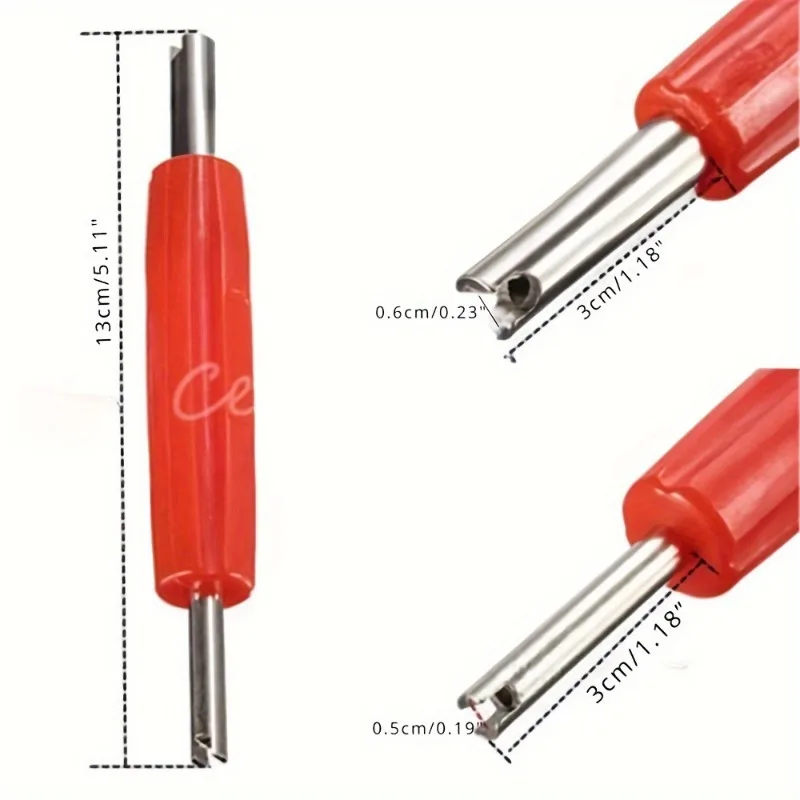 Wrench Pneumatic Screwdriver Valve Core Extractor Car Tire Screwdriver Valve Core Repair Tool Motor Wrench Pneumatic Extractor image 4