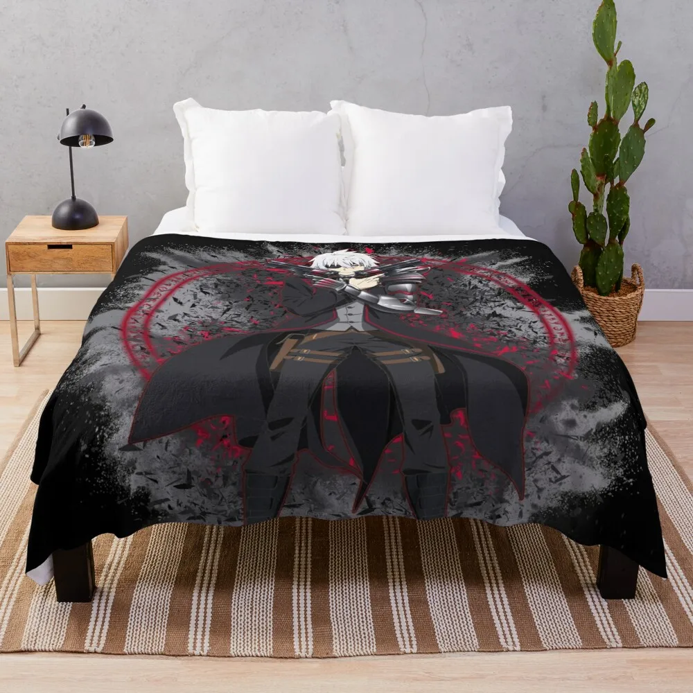 

Arifureta.Nagumo Hajime Throw Blanket Custom Blanket Heavy Blanket Weighted Blanket