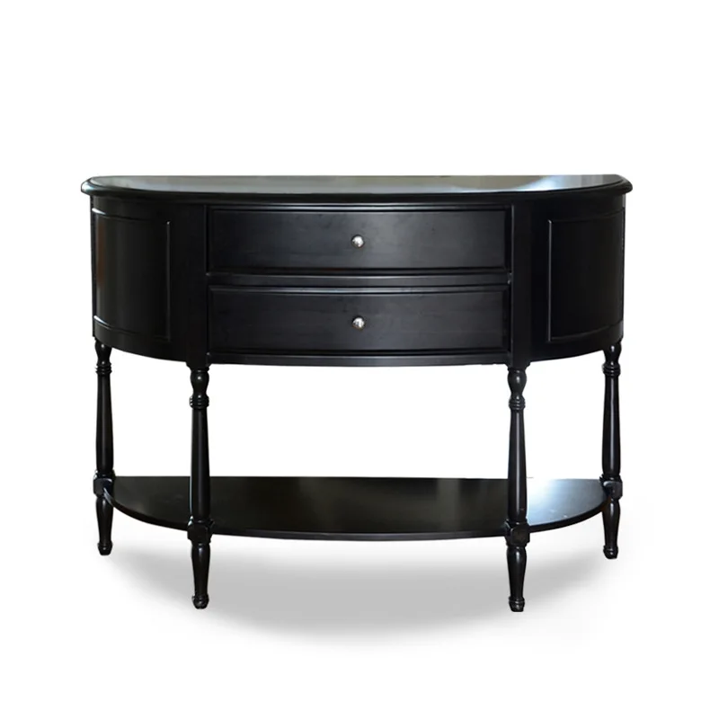 

Modern simple entrance hall table corridor partition end view platform entrance platform