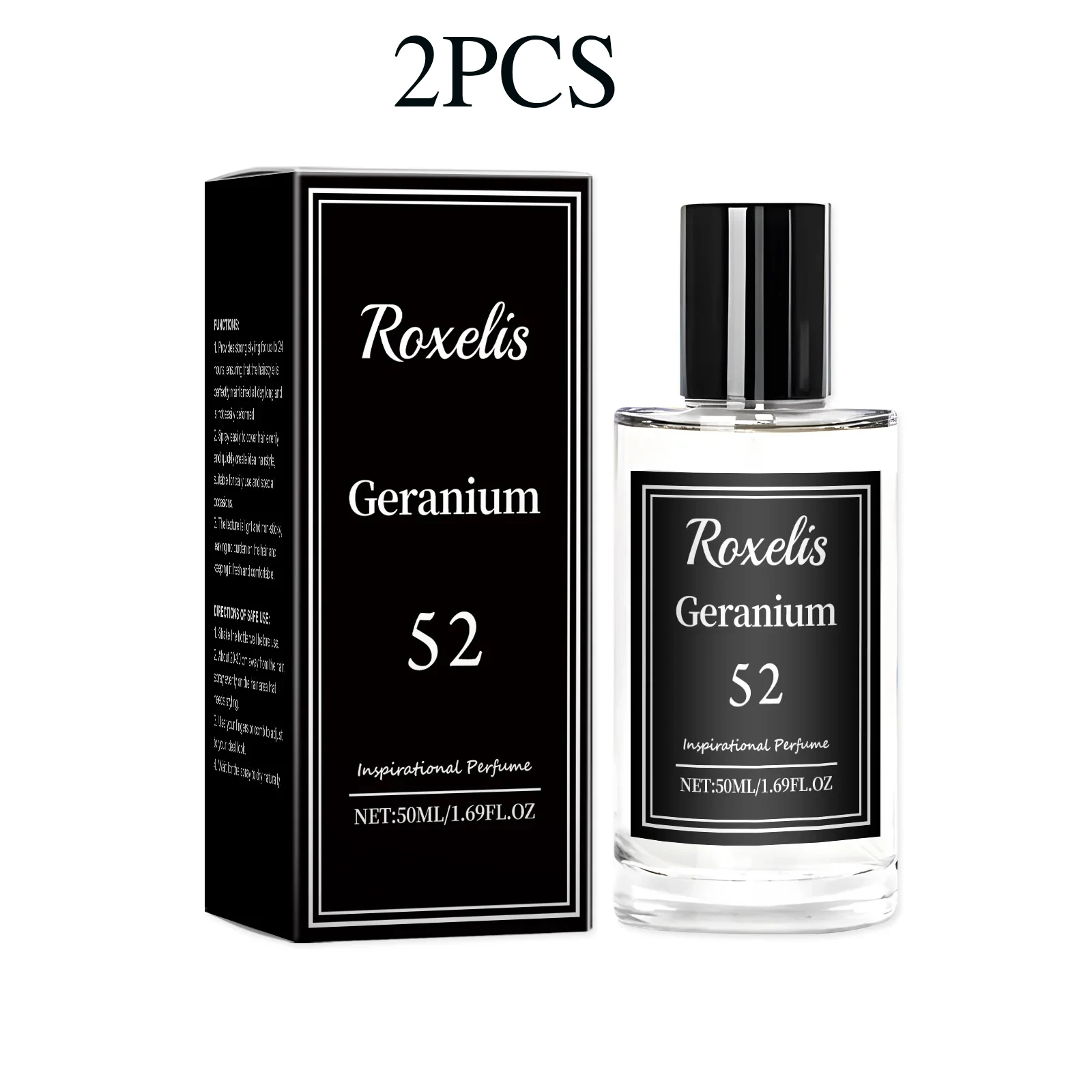 Roxelis geranium eau de cologne för män elegant blomdoft_voghion.com