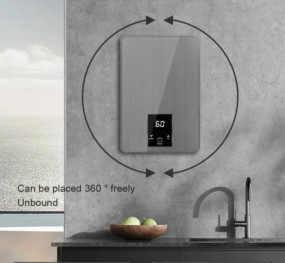 Hot Sale Factory Direct Modern Novel Design Whole House Digital Mini Tankless Shower Instant Electric Water Heaters