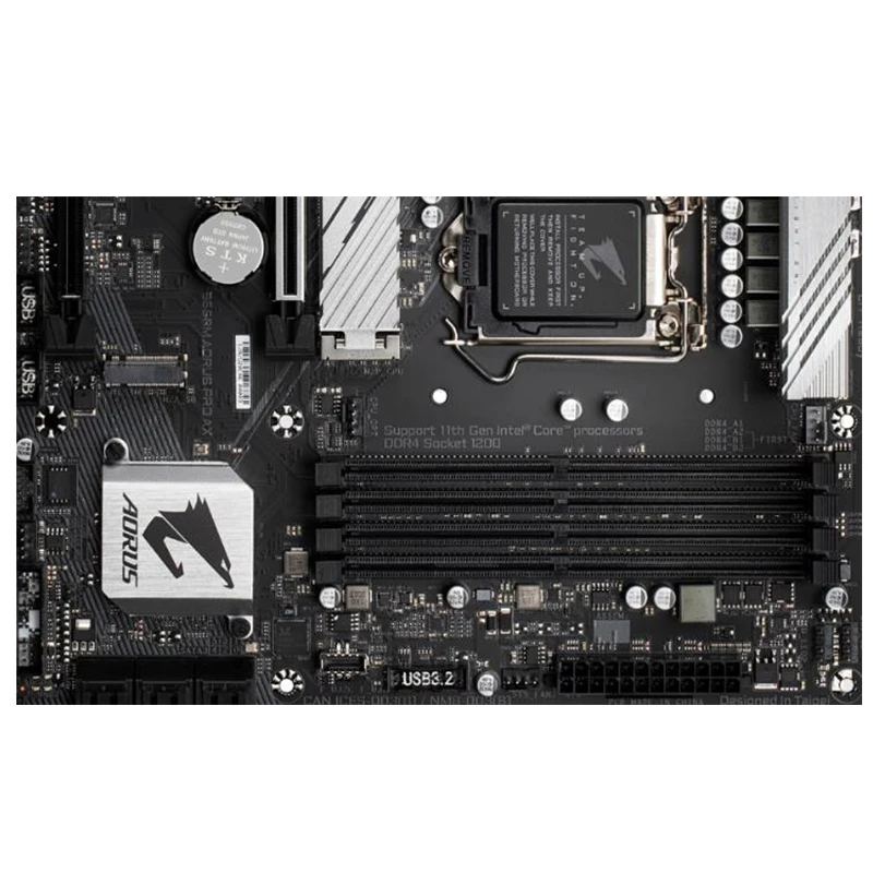 Imagem -06 - Desktop Mainboard para Intel B560 B560m Aorus Pro ax Lga 1200 Ddr4 128gb M-atx M.2 Sata Iii Usb 3.0