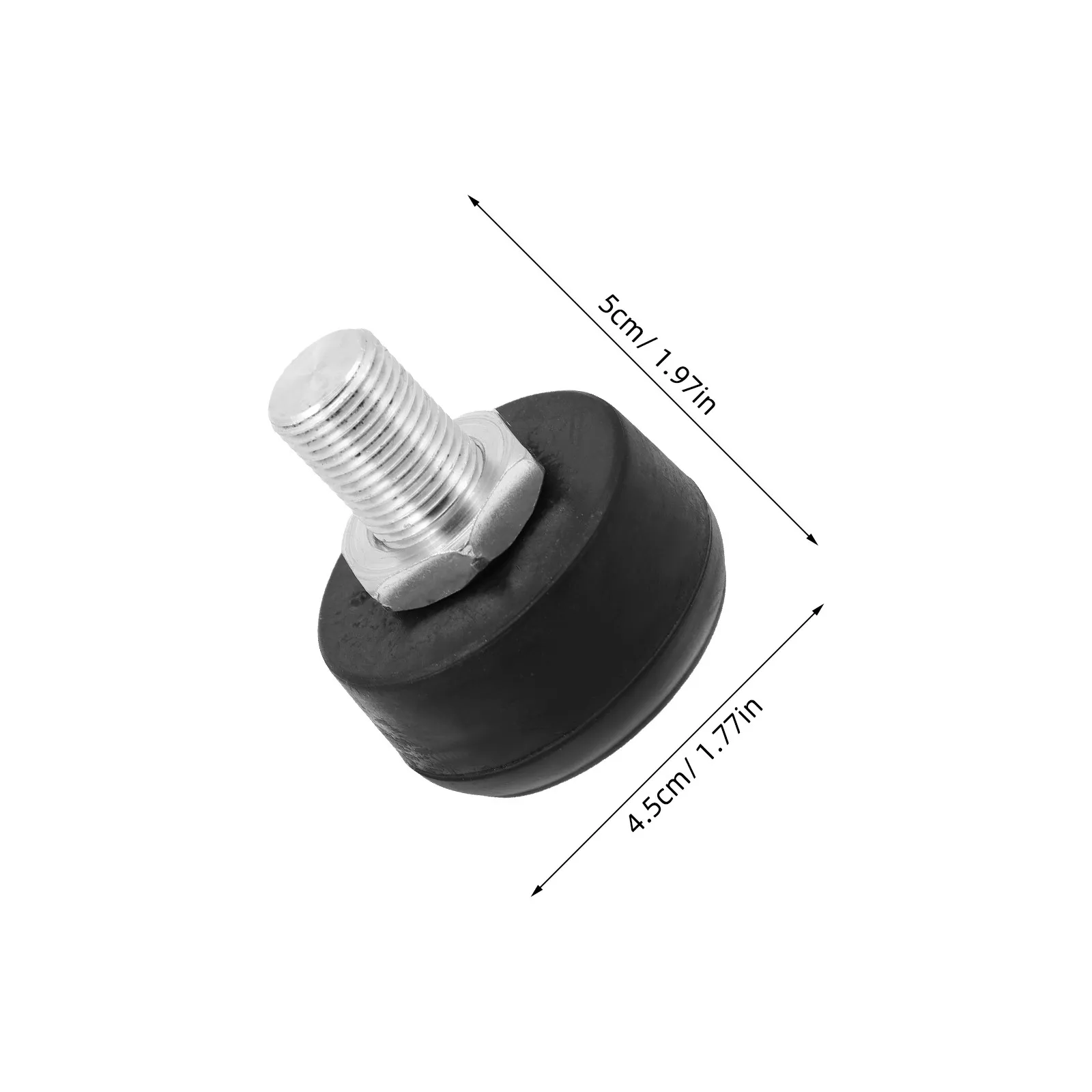 4Pcs Rubber Roller Skate Brakes Toe Stops Replacement for Quad Skates High-Elasticity Brake Block Stoppers Versatile Skating