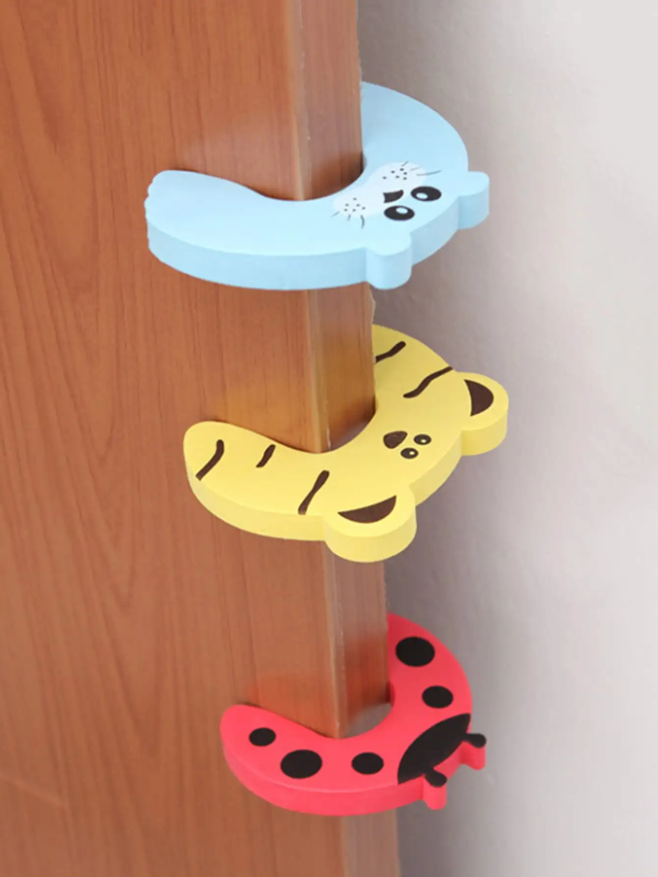 EVA Cartoon Anti-Colisão Door Stop Foam, Clip Porta Plug, 1Pc