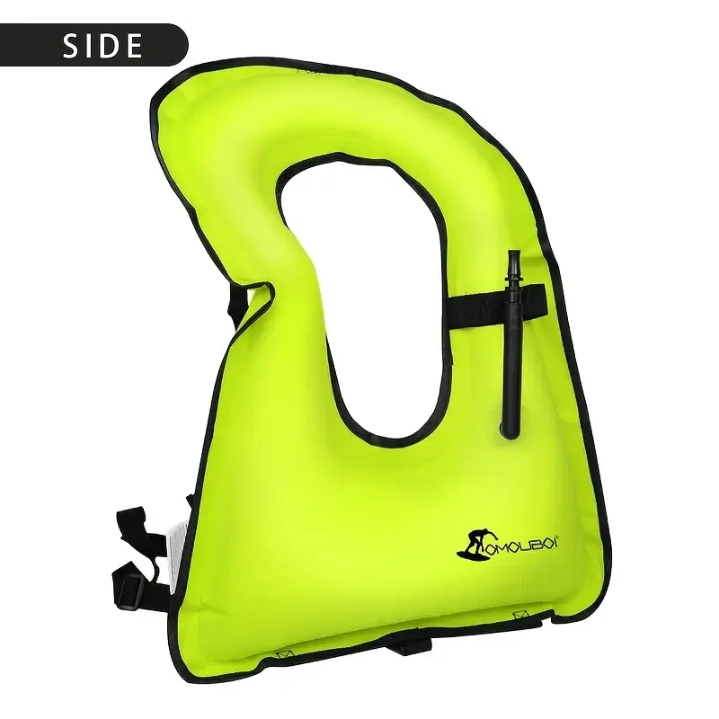 OMOUBOI Galleggiabilità Gonfiabile Gilet Portatile Leggero Per Immersioni Nuoto Adatto Per Uomini E Donne 88-180 Lbs