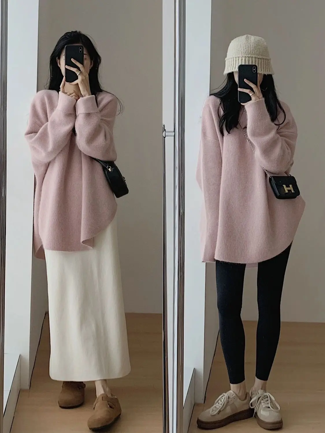 Women's Autumn and Winter Gentle and High-end Feeling Versatile Soft and Glutinous Knit Bottom Lining Top