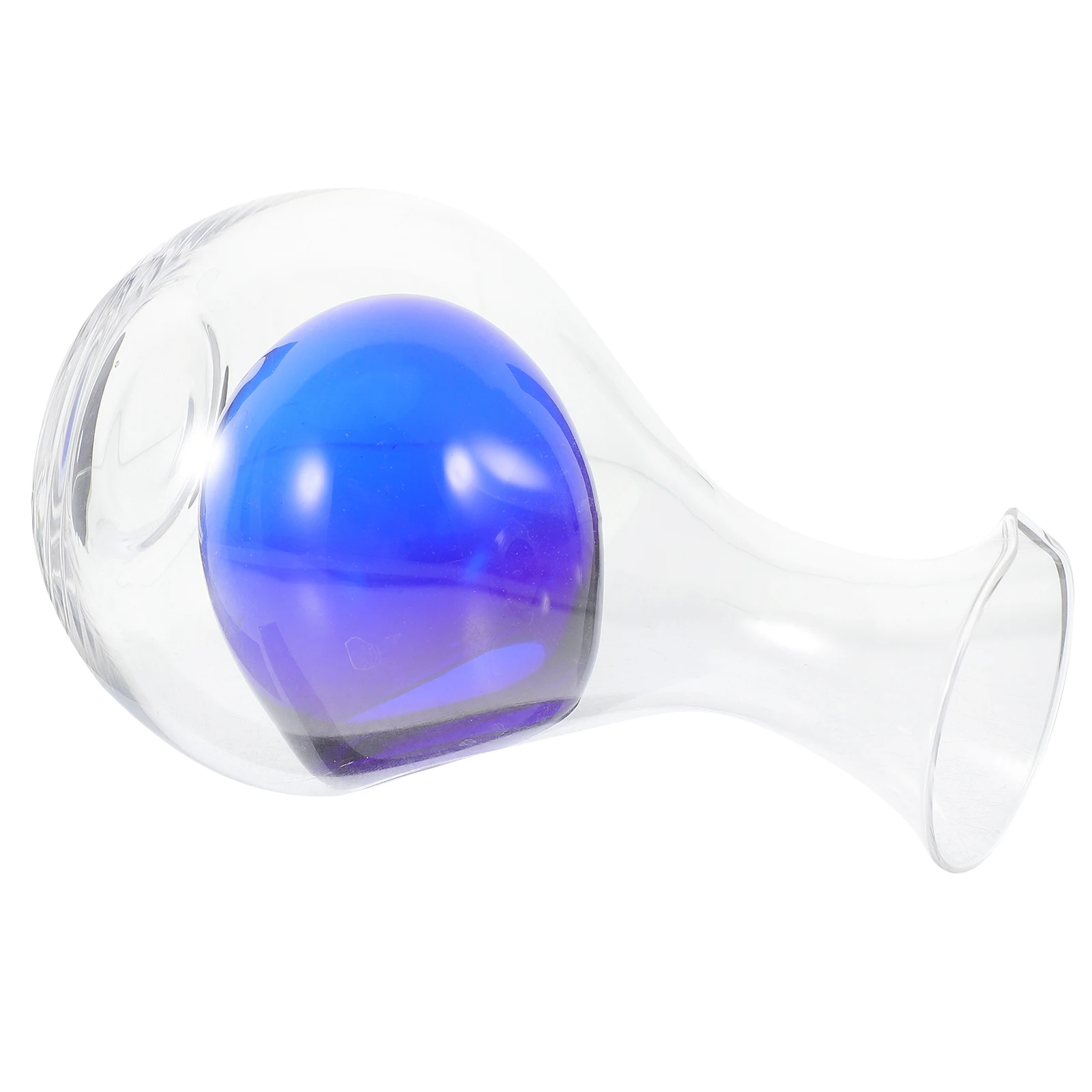 

Elegant Red Wine Decanter Glass Premium Reusable Home Use Wine Container Fast Aeration Big Mouth Glass Decanter