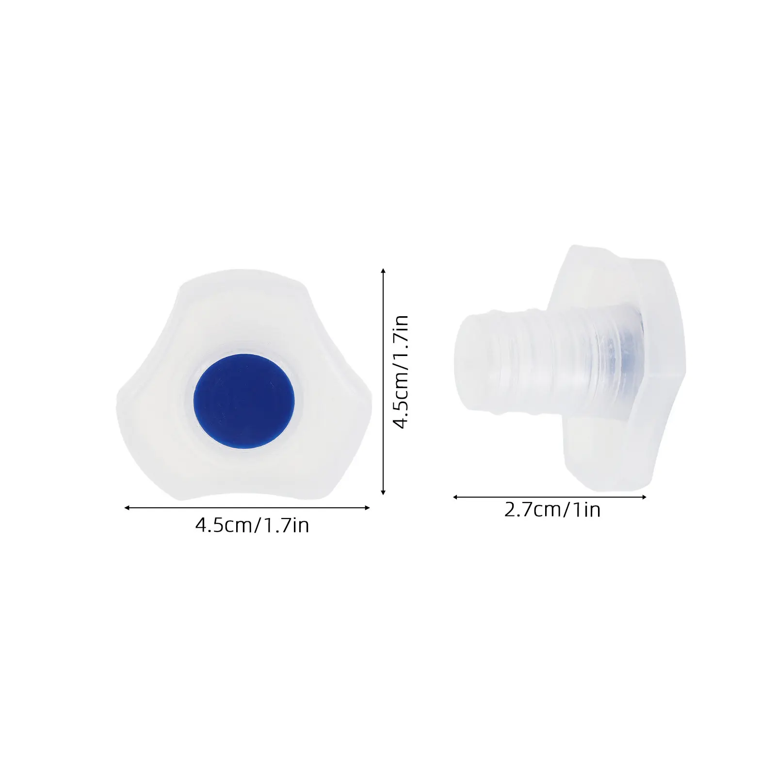 30Pcs Lab Stopper Kit Separating Funnel Plug Chemical Resistant Dust Caps for Laboratory Equipment Funnel Plug Replacement view 2