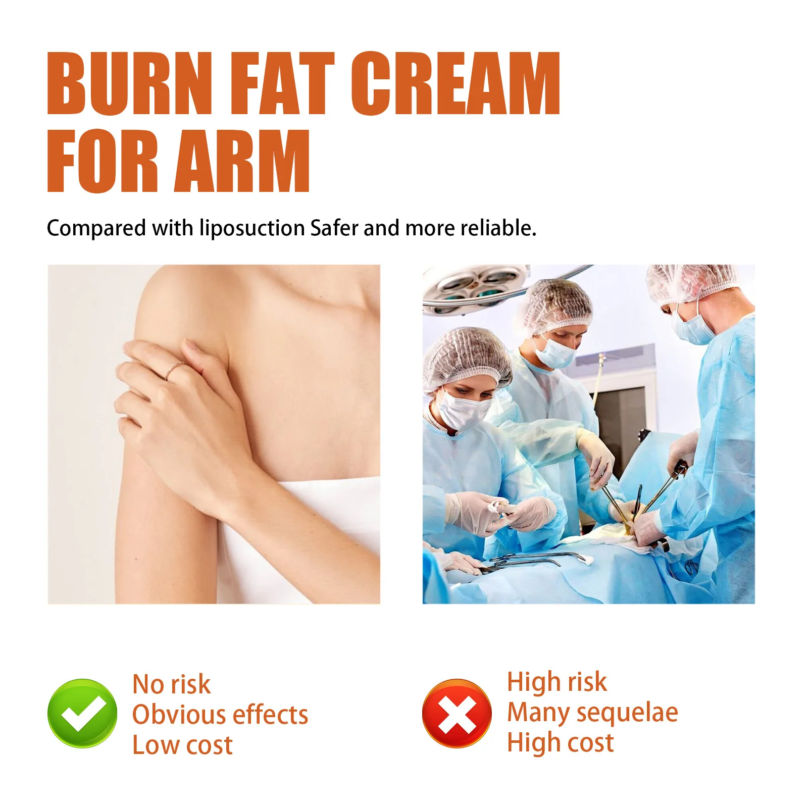 Arm Slimming Cream Fat Burning Loss Weight Sculpting Shaping Body Lines Firming Lifting Thin Legs Tummy Anti Cellulite Ointment