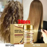 Cápsula mágica de vitamina para el cabello, aceite de queratina, restauración rápida del cabello, suave, brillante, hidratante profundo, productos para el cuidado del cabello del cuero cabelludo seco y rizado