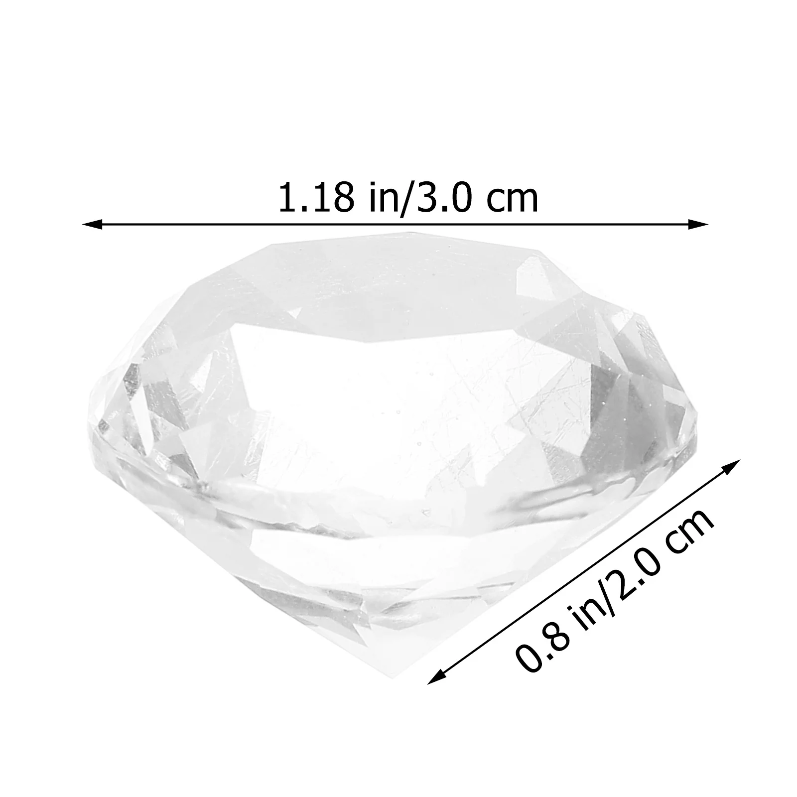 4 قطعة الحلي الماس الزجاجي الشفاف فو كريستال لطاولة الزفاف محور زهرية حشو سطح المكتب الديكور حفلة المنزل #4