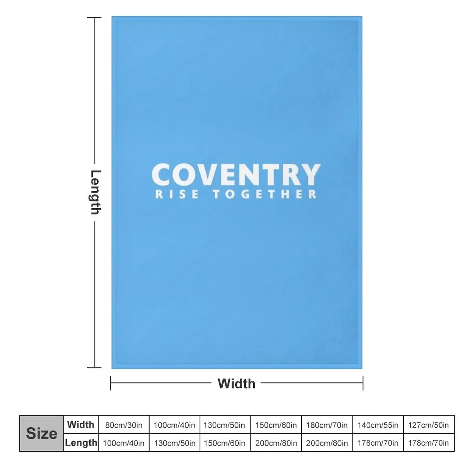 Rise Together - Coventry Throw Blanket couch cozy soft plush fuzzy picnic outdoor blanket
