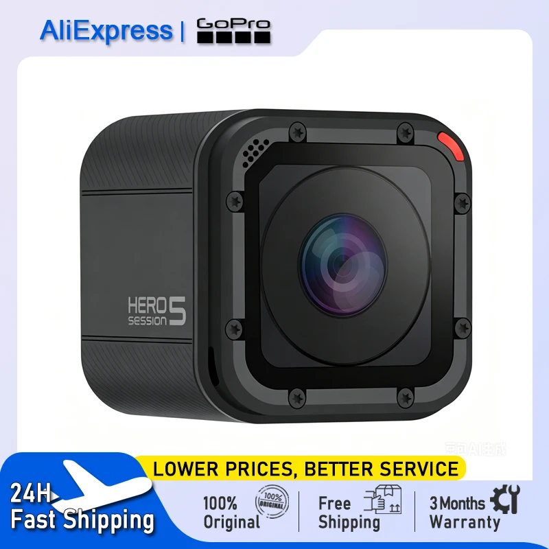 GoPro HERO5 Session Mini Action Camera 4K Digital Cameras Bicycle