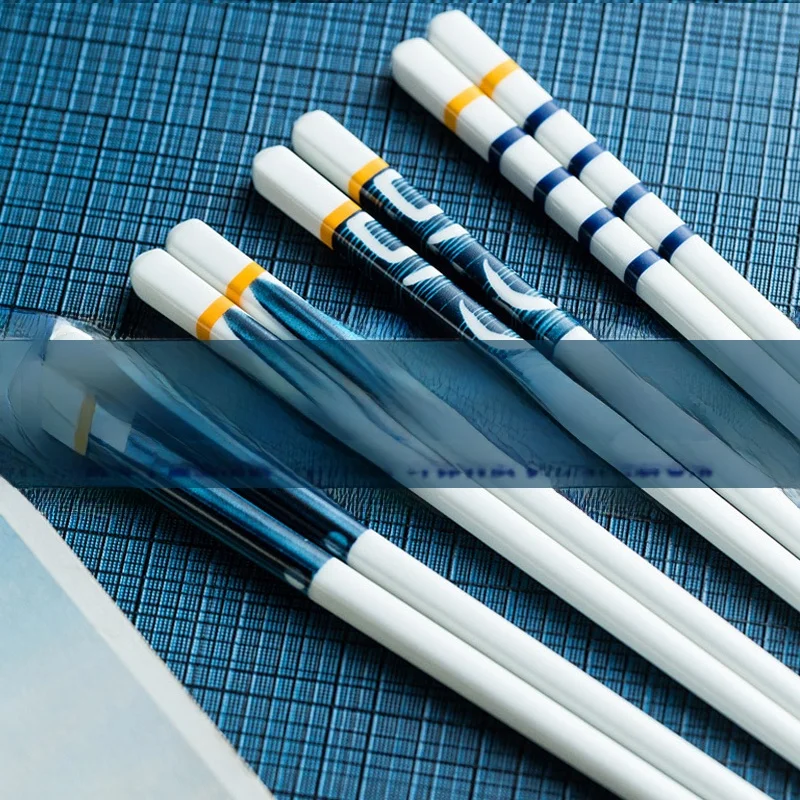 high-end-ceramic-chopsticks-dishwasher-safe-anti-slip-anti-mold-individual-set-heat-resistant-durable-for-daily-use