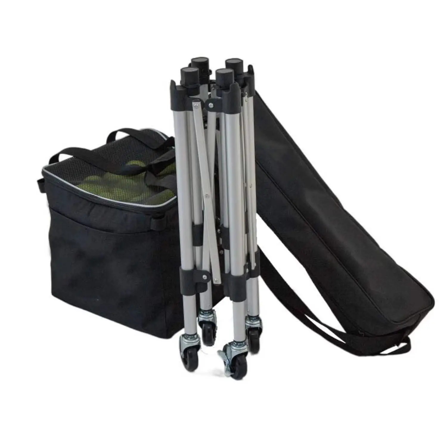 

Tennis storage cart Convenient tennis coach pick-up cart with ball frame Folding badminton cart Pick-up ball artifact