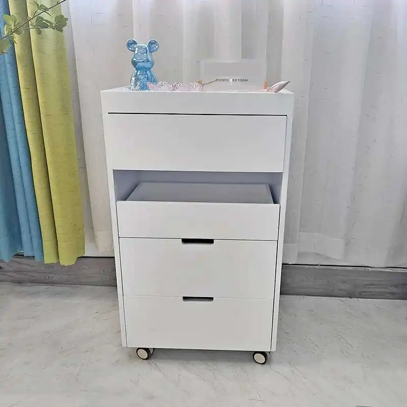 

OrganizersTrolleys Welding TrolleyBeauty Salonkosmetik wagen herramientas Furnituremuebles blancos Medical Storage Cart