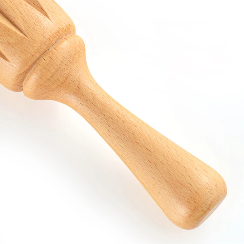 

2pcs Beech Wood Lemon Squeezer Manual Citrus Reamer With Deep For Easy Juice Extraction Fruit Juicer Kitchen Tool