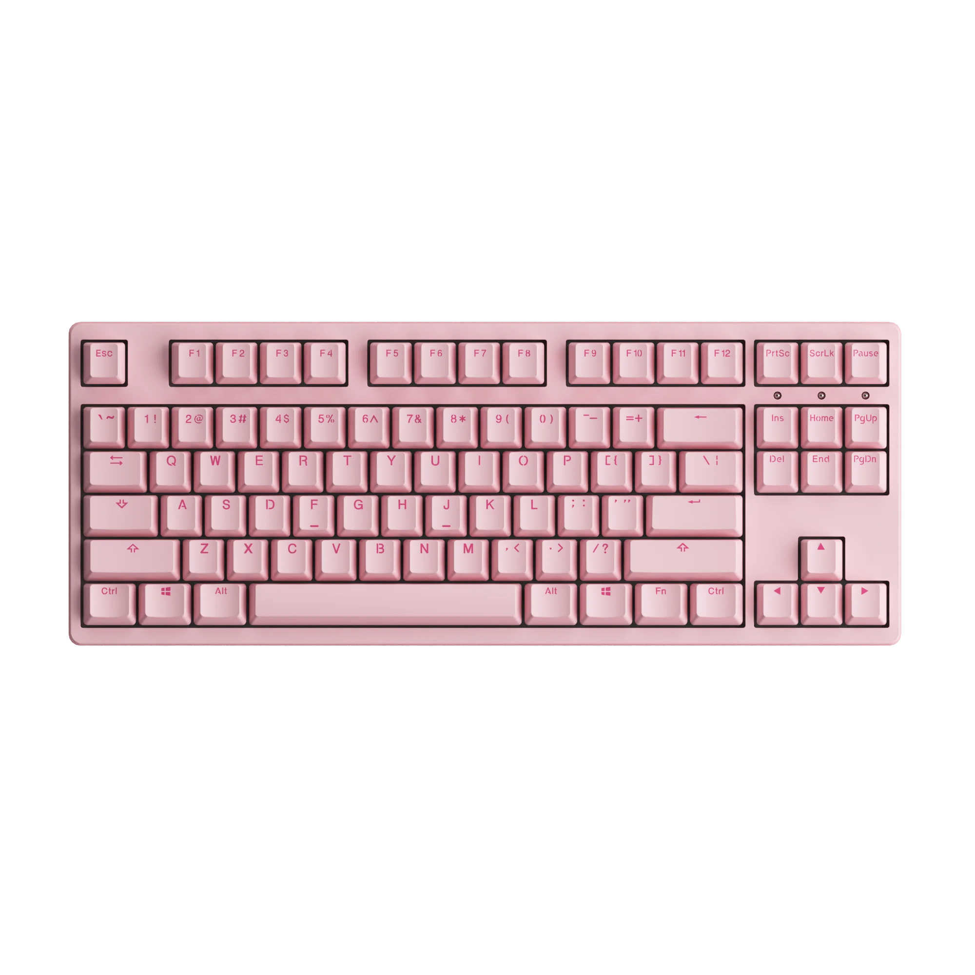 

Akko Pink 3087 v2 Mechnicial Keyboard USB Type C with OEM Profile PBT Double Shot Keycaps