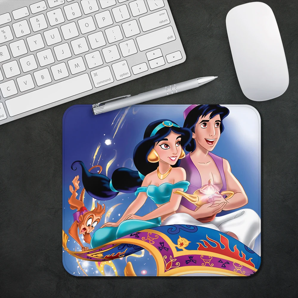 Disney Aladdin Magic Lamp Gaming Mouse Pad XS Small Mousepad For PC Gamer Desktop Decoration Office Mouse Mat Deskmat Rug