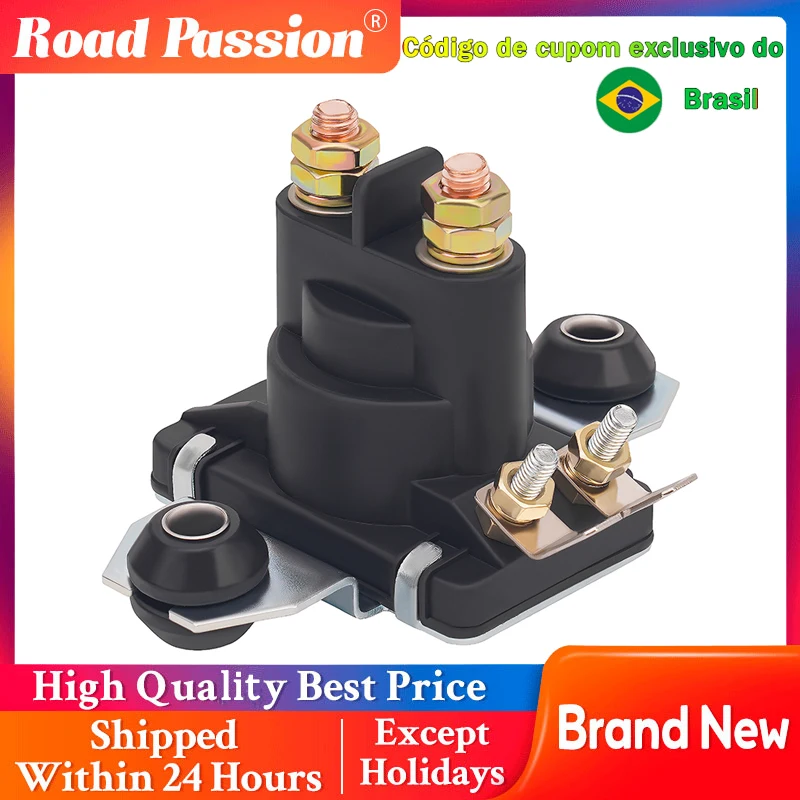 Solenóide de relé de partida para motocicleta, para mercúrio marinho, terminal 4 20hp 25hp 40hp 45hp 50hp 55hp 60hp 65hp 70hp 80hp 90hp