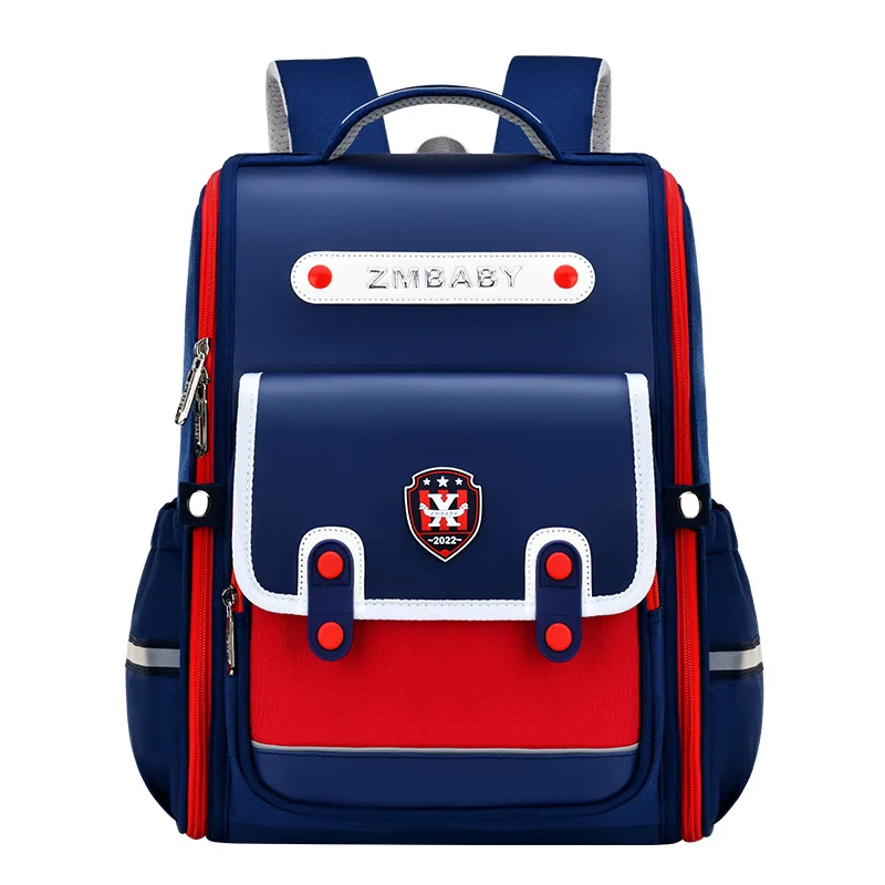 Large Capacity Schoolbag for Elementary Boys and Girls, Nylon, New ZMBABY, 1-3-6 Grade, Children School Backpack