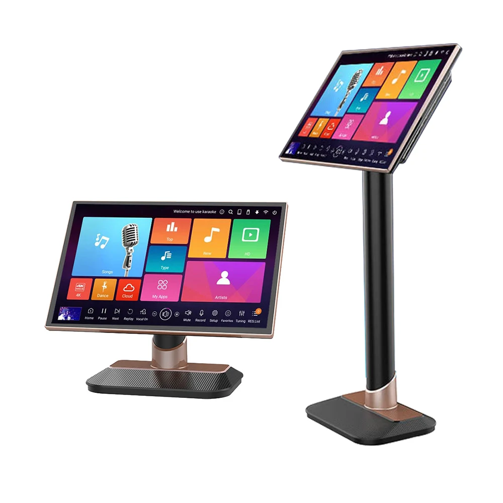 ZJZ 19.5 بوصة المهنية الأسرة KTV كاريوكي أغنية نظام الكاريوكي آلة مشغل فيديو الحفلات #6