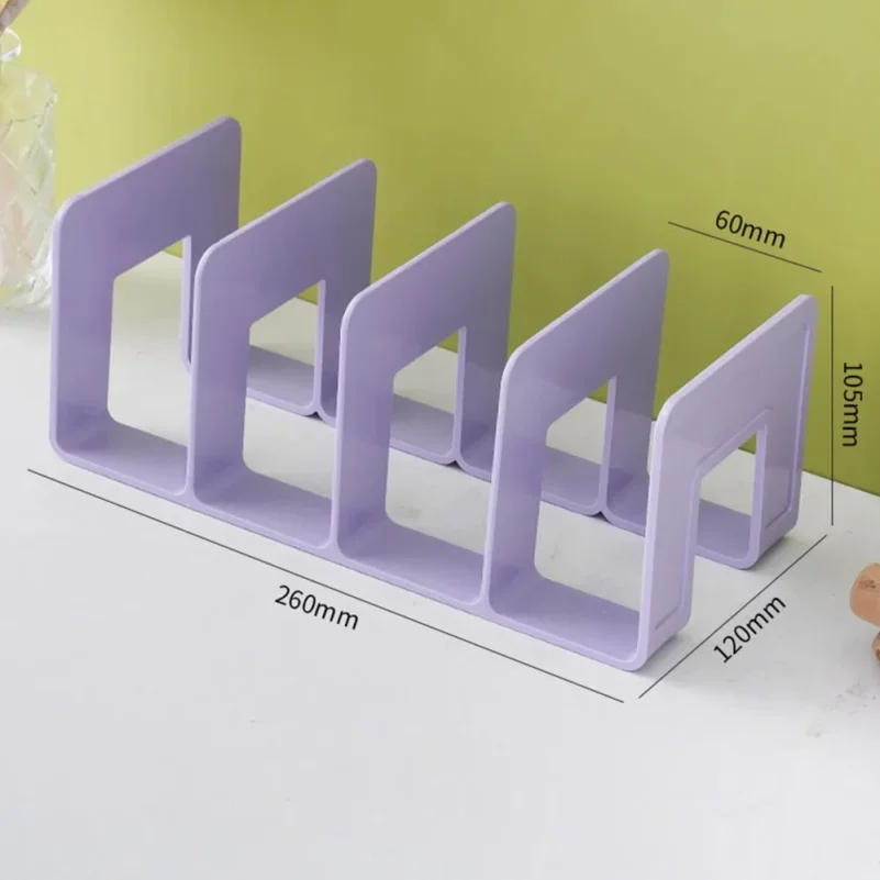 Multi-function Book Magazine Bookshelf Storage Bookends Stand Desk Organizer Holder for Books CD Files School Office Supplies