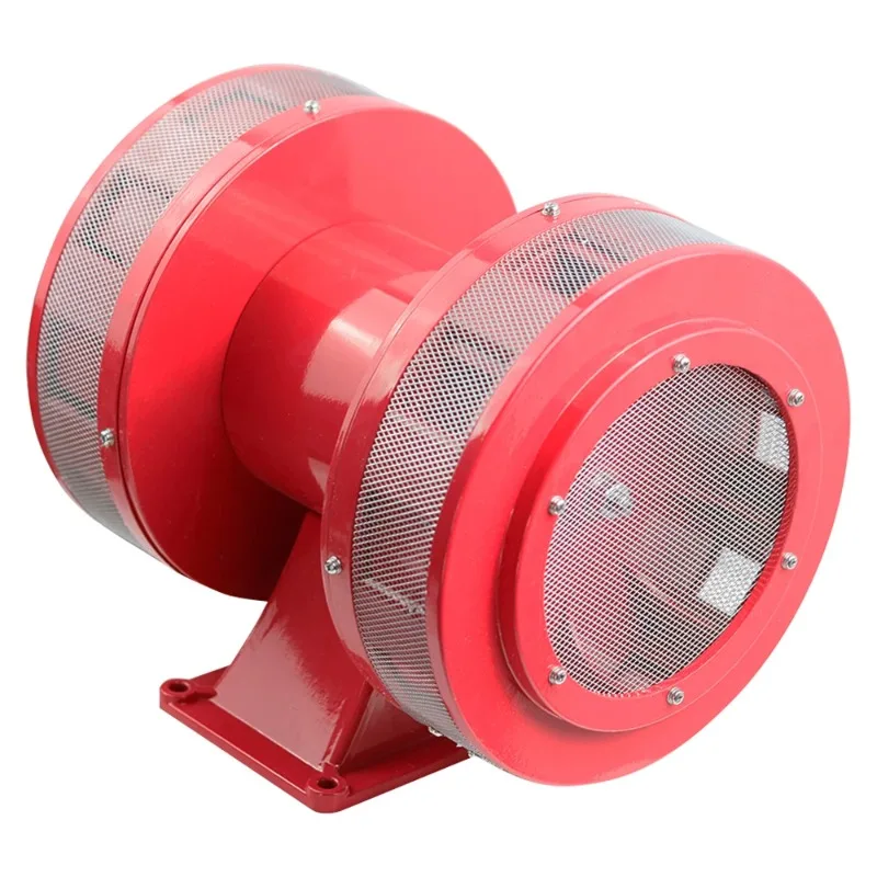 MS-790 AC 110V 220V 180db Double Electric Motor Driven Air Raid Siren Metal Horn Double Industry Boat Alarm