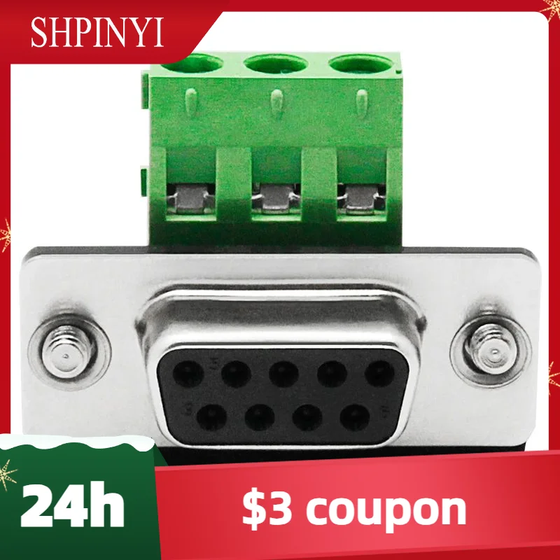 Discount Industrial DB9 RS232 to RS485 RS422 Converter Adapter with Isolated Anti Lightning Surge Connector UT-2016