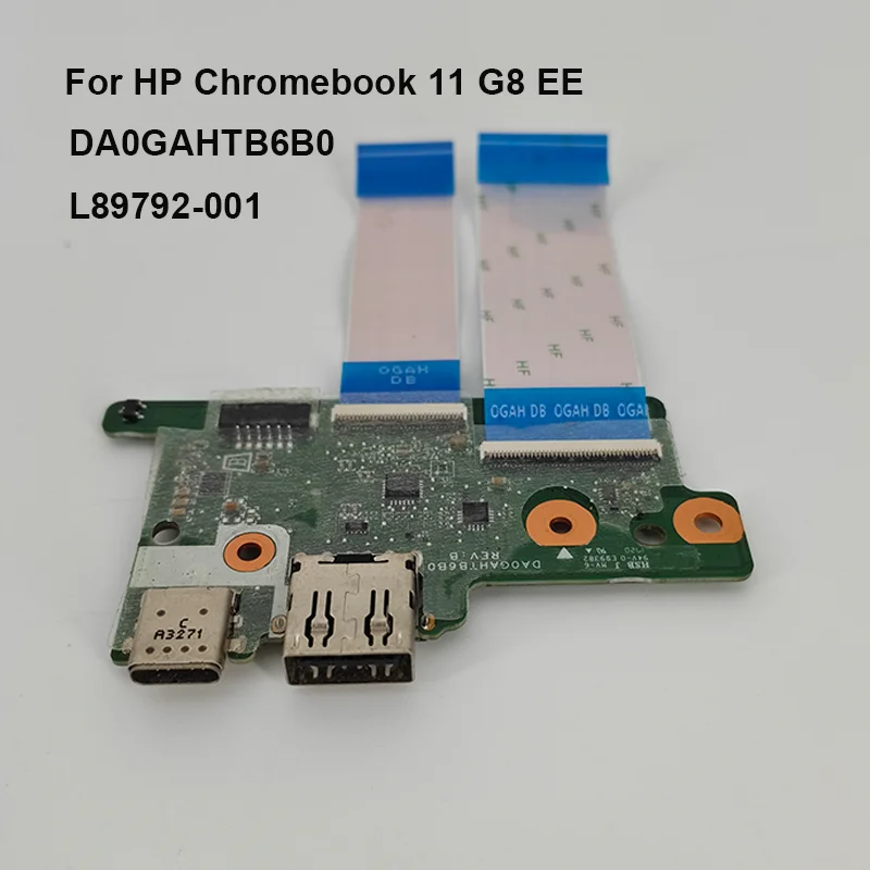 

DA0GAHTB6B0 Interface Board For HP Chromebook 11 G8 EE USB Daughterboard With Cable L89792-001 Daughterboard Test Work