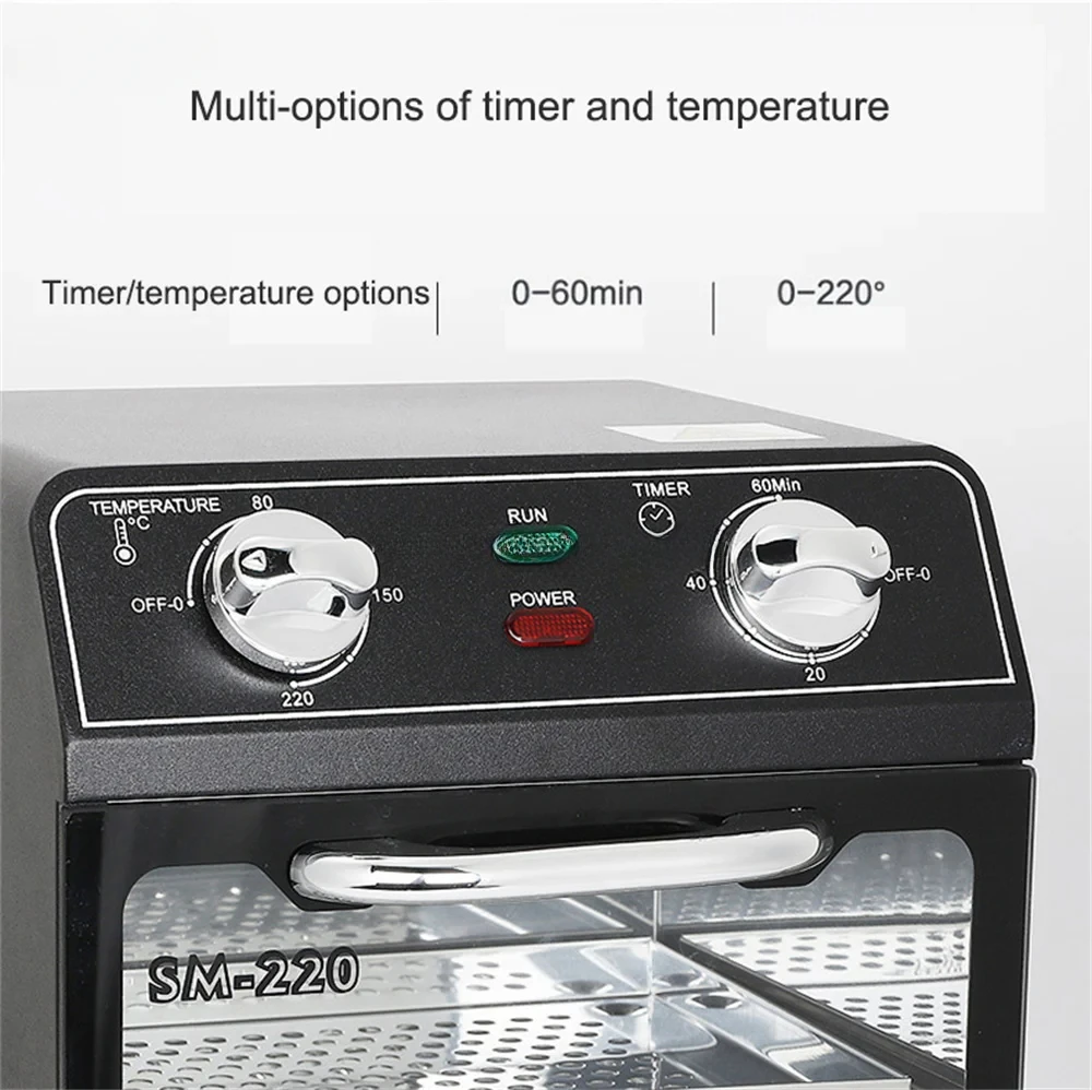 Nailprof Dry Heat High Temperature Sterilization 220 Degrees 12L Autoclave Sterilizer