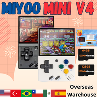 Miyoo Mini V4 Retro Handheld Game Machine 1900mAh Lithium Battery Open Source Linux OS Retro Gaming Mach 2.8-inch IPS Screen New