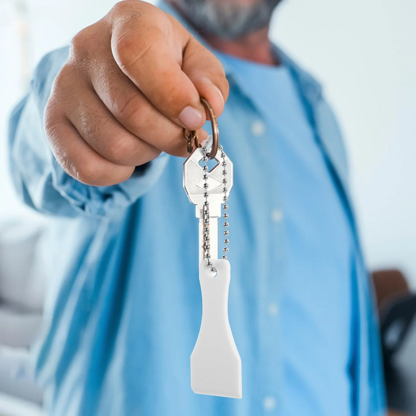 10Pcs Lottery Scratcher Small Plastic Scraper Ticket Label Remover Portable Card Scraping Tool for tickets