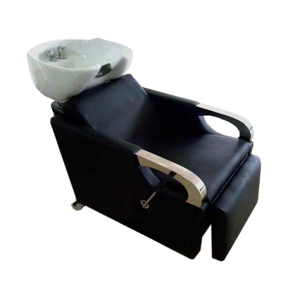 Hair salon half-lying shampoo bed Hair salon flush bed Hair salon seat shampoo bed