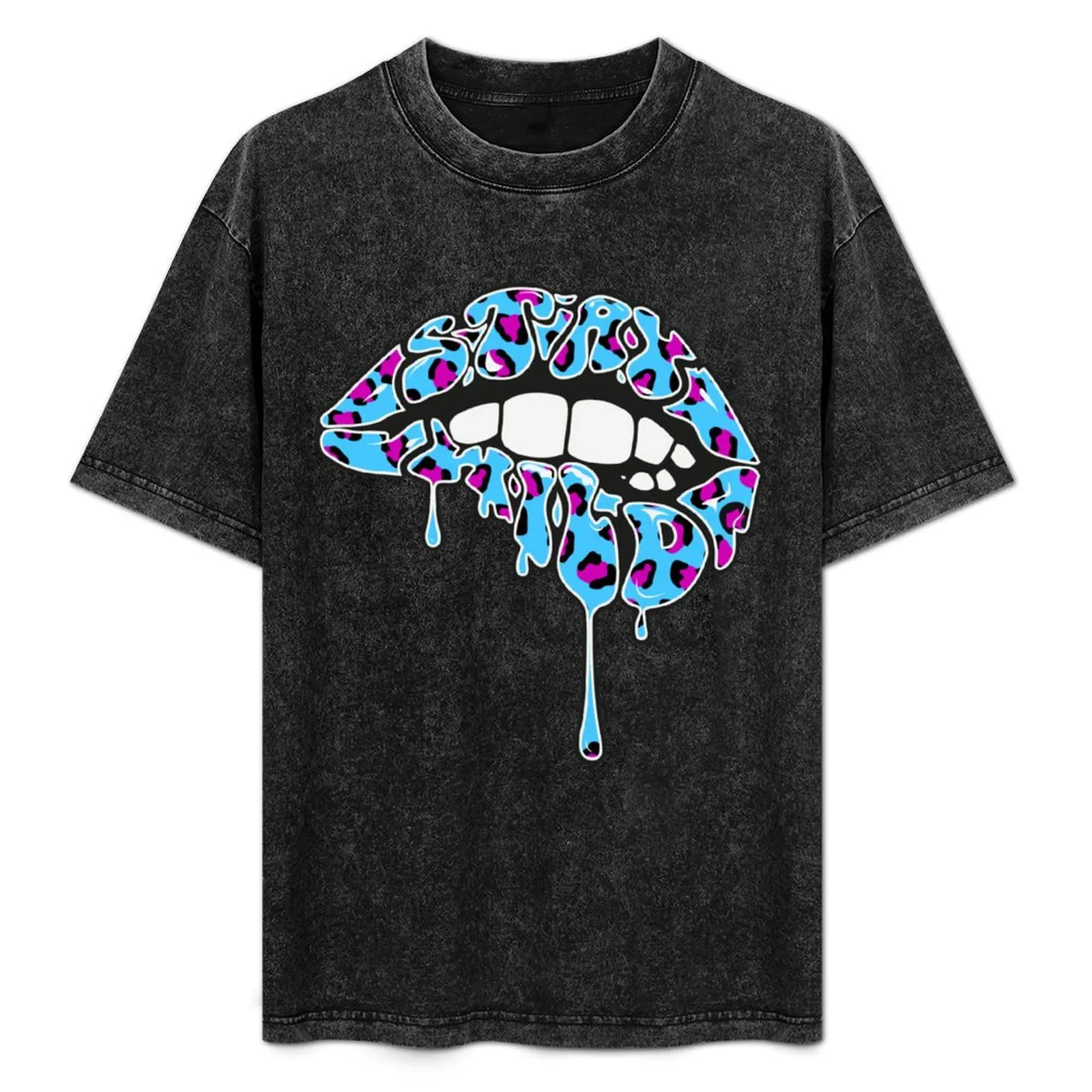 Stay Wild Lips Merch Collection #1 T-Shirt graphic t shirts kawaii clothes mens big and tall t shirts