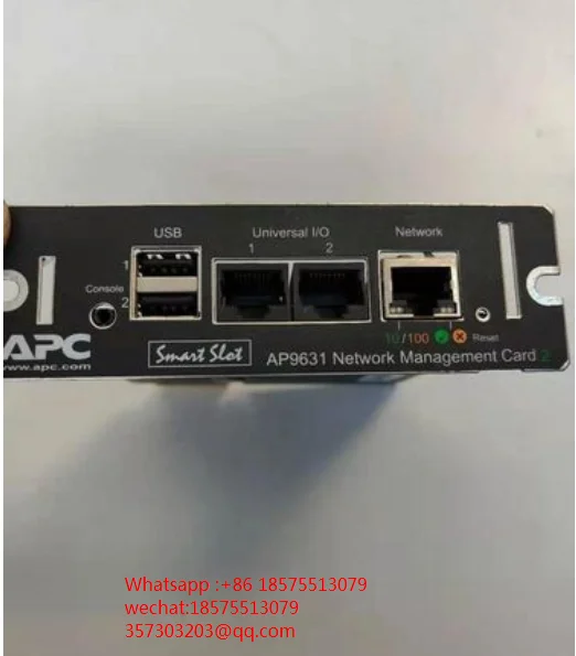 Imagem -02 - Network Management Card para Schneider Ap9630 Ap9631 pc