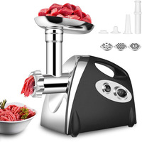 Electric Meat Grinder Multi-functional Household Meat Mincer Sausage Grinder Stainless Steel Food Processor Sausage Stuffer