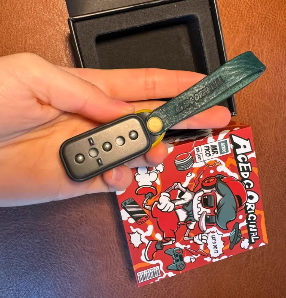 

Б/у EDC Acedc цирконий Best Fortune fidget слайдер Декомпрессионные игрушки