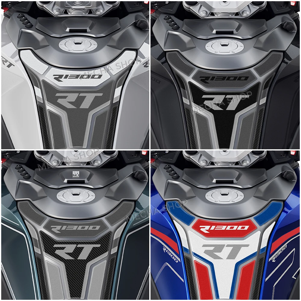 ل R1300Rt 2025 جبال الألب الأبيض دراجة نارية الملحقات R 1300 RT خزان الوسادة حماية ملصق مائي ثلاثية الأبعاد راتنجات الايبوكسي