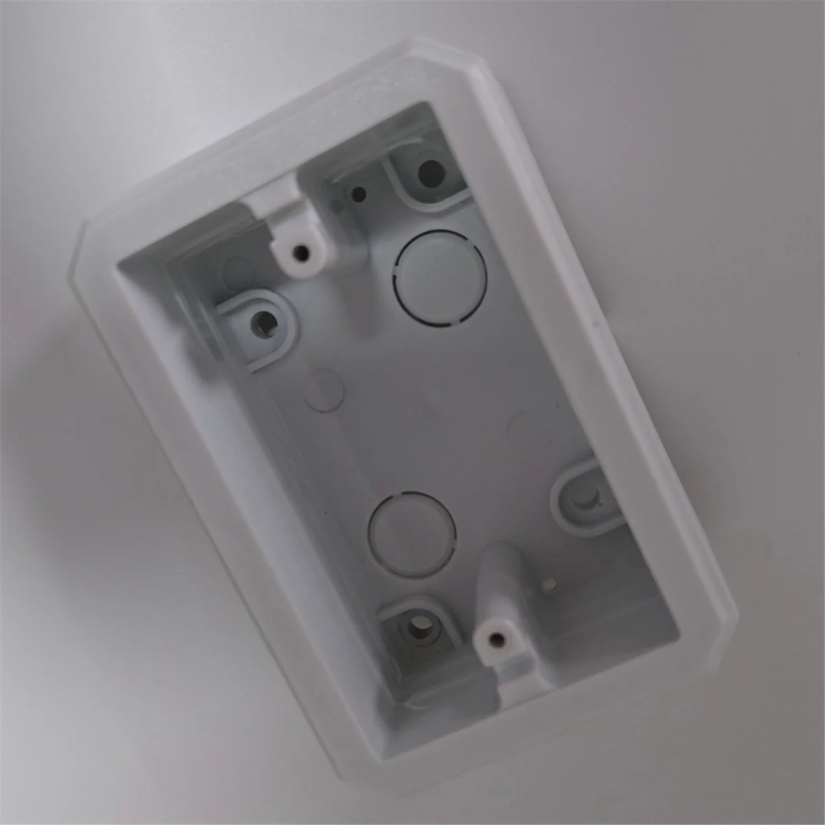 BAAQ FS8171 White Weatherproof Flanged Outlet Switch Box Compatible with for Dut-Ch Lap Siding