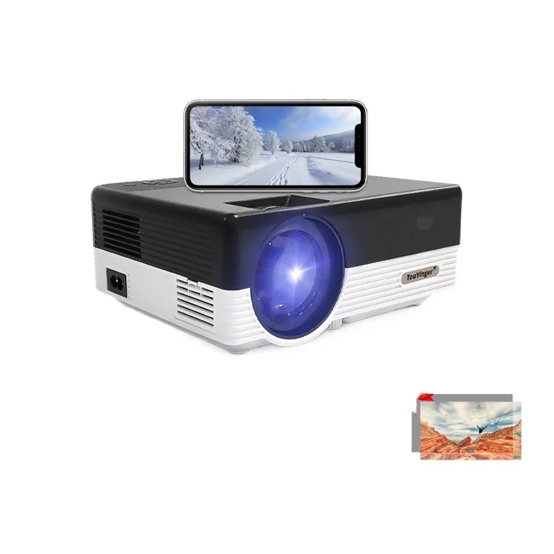 Top Q7 1080P LED video Projector Full HD 5500 Lumens LCD Home Cinema Beamer Projetor Smartphone Slide overhead projectors