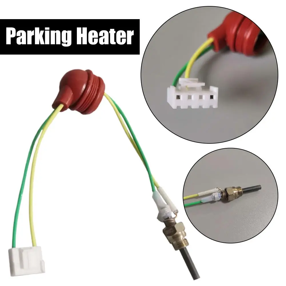 

12v 2kw Silicon Nitride Red Hat Ceramic Glow Plug Parking Accessories Ignition Heater Air Needle Piston Heater E1k1